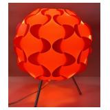 ORANGE IKEA FILLSTA BALL LAMP