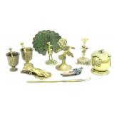 ASSTD BRASS MINIATURES, FIGURES & TOY TRINKETS