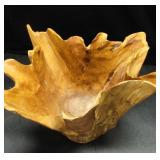 ORGANIC WOOD BOWL