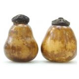 INDONESIAN LIME GOURDS c. EARY 20th C.