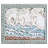 M. ROULEAU 'LES CHEVAUX DE NEPTUNE' BAS-RELIEF
