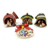 HANDCRAFTED MINIATURE NATIVITY SCENES