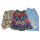 3 LADIES' MIDI & MAXI SKIRTS ASSTD SIZES