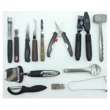 ASSTD KITCHEN CUTTING, PEELING & OPENING TOOLS