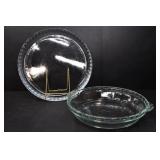 CIRCULAR PYREX BAKING DISHES