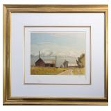 A.J. CASSON 'BRUCE BEACH' LIMITED ED GICLï¿½E PRINT