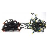 ORANGE AND YELLOW STRING LIGHTS