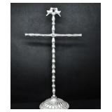 SILVER-TONED JEWLERY STAND