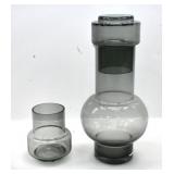 BEDSIDE CARAFE SET WITH EXTRA GLASS
