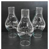 GLASS HURRICANE LAMP SHADE / CHIMNEY