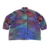 SOFT GRADIENT COLOUR ROSEMARY WEIR CARDIGAN XL