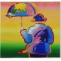 PETER MAX, Umbrella Man Ver. XV, Serigraph