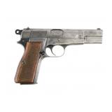 WW2 Nazi FN BROWNING Hi-Power 9mm Pistol