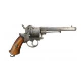 Antique European 6-shot Revolver 11mm