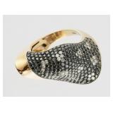 SALAVETTI 18k Gold Diamonds Unisex Ring