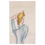 A. VICTOR ORMSBY WOOD Watercolor