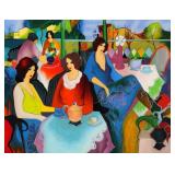 ITZCHAK TARKAY Brunch Serigraph