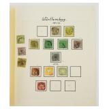 German States Postage Stamps: WURTTEMBERG