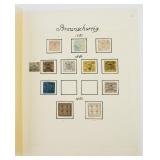 German States Postage Stamps: BRUNSWICK