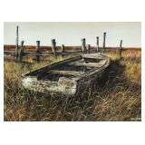 RONALD W. EKHOLM Boat Painting