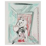 SANDRO CHIA Lithograph Painter