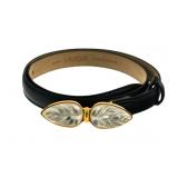 Lalique Tropiques Veau Belt Never Worn