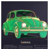 ANDY WARHOL, Volkswagen, Ads Series, Screenprint