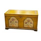 Antique Dated 1827 Swedish Blanket Chest