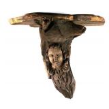 19C Spanish Colonial Cherub Shelf