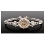 14K Gold Diamond Jules Jurgensen Watch