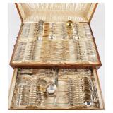 132pc Durgin Sterling Silver Flatware, Marechal Ni
