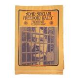1971 John Sinclair Freedom Rally Program