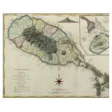 Antique Map Saint Christopher (St. Kitts)