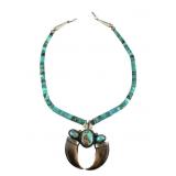 Navajo JOHNNY MIKE BEGAY Claw Necklace