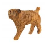 AARON MOUNTZ Carving of a Dog