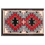 Klagetoh Navajo Rug by Ozette Leaster
