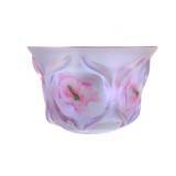 Mark Lotton Multi Flora Art Glass Bowl