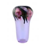 Mark Lotton Multi Flora Art Glass Vase