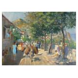 Johannes Meyer Andersen, Capri, Oil on Canvas