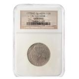 1775 El Cazador Shipwreck 2 Reales Coin