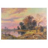 E.H. ALLERTON, Oil on Canvas Landscape