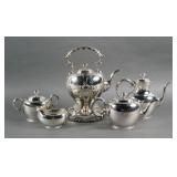 Whiting Louis XV Sterling Tea & Coffee Set
