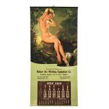 GIL ELVGREN "Enchanting" 1955 Pinup Calendar