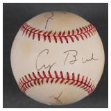 Baseball Signed by Presidents Nixon Ford & Bush