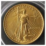 2007 American Gold Eagle $5 Coin