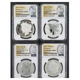 2024 Morgan & Peace Silver Dollars NGC PF70