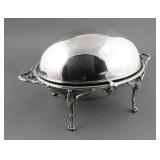 Henry Stratford Silverplate Revolving Dome Dish