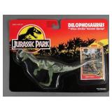 JURASSIC PARK DILOPHOSAURUS & CARD NOS
