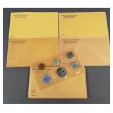 (5) US TREASURY SILVER MINT SETS