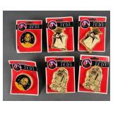 (6) 1983 ROTJ NIGHT LIGHT SET